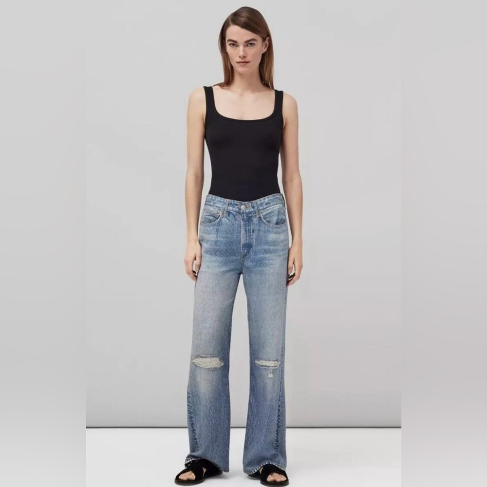 Rag & Bone Dara Liquid Miramar Printed Jeans